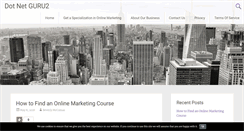 Desktop Screenshot of dotnetguru2.org
